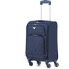Flight Knight Set Di 2 Valigia A Mano Grande 56x45x25 Cm Easyjet E British Airways - Approvata E Testata - 2 Ruote - Valigia Da Cabina In Tessuto Ultraleggera E Resistente