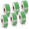 BETCKEY - 6 Rotoli 11352 Etichette Colorate(Verde) Compatibile con DYMO S0722520, 25mm x 54mm, 3000 Etichette di Ritorno Grandi Utilizzo per LabelWriter 450 4XL NON per 550 o 5XL