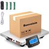 Bonvoisin Bilancia Postale Wireless 300kg/660lb, Portata 10m, Display LCD Separato, Doppia Modalità 0,1kg/0,05kg, Commutabile kg/lb/oz/lb:oz, Funzioni Tara/Hold/Conteggio
