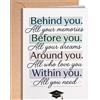Greeting Cards for Everyone Biglietto di laurea per lei, lui - Congrats Proud of You biglietto di laurea per università, scuola superiore, master o dottorato di ricerca - Biglietti di auguri ispiratori e incoraggianti per donne