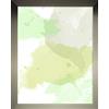 Homedecoration Home Decoration Misano - Cornice Quadrata in MDF, 44 x 56 cm, MDF, Champagne, Verglasung: Acrylglas Antireflex 1 mm