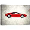DìMò ART Quadro Stampa su Tela con Telaio in Legno Rogan, Mark Ferrari 288-GTO Berlinetta 198 Misura 40x30 CM