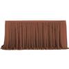 WWQQKJ Gonna da Tavolo in Tulle, Garza da scrivania in Tulle Fluffy Romantico per Torte, Compleanni, Battesimi, tavoli di Nozze, Decorazione di Natale(Multi-colored 4,6FT/183x77cm)