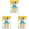 Tuc Bake Rolls, Gusto Sour Cream e Onion, Chips di Pane Cotte al Forno, Sottili e Croccanti, 150g (Confezione da 3)