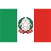 Ns Produzione Bandiere NS Bandiere Bandiera Italiana Tricolore Stemma Repubblica cm 100X150 [Tessuto A Scelta] Nautico di 130gr. m² o Stamina di 220gr. m² (Nautico 130gr. m²)