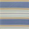 Corredocasa Tenda da Sole per Balcone a Righe Strette con Anelli per Esterno in Tessuto Resistente Che Protegge dai Raggi Solari (Blu, 140x300 cm)