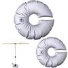 EVBOTGEE 2 Pesi per Supporti per ombrelloni, Sacco di zavorra da 38 cm/50 cm, riempibile con Sabbia o Acqua, per ombrelloni, Balcone, Spiaggia, terrazzo