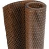 vidaXL Paravento da Balcone Marrone e Nero 300x80 cm in Polyrattan, schermo da balcone, schermo privacy