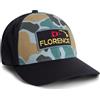 Florence Marine X Camo Airtex Trucker Hat Peace Camo