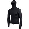 Florence Marine X Long Sleeve Hooded Rashguard Black, S
