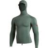 Florence Marine X Long Sleeve Hooded Rashguard Dark Sage, M