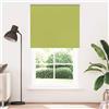 vidaXL Tenda a rullo oscurante verde 130x210cm larghezza del tessuto 126,6cm poliestere