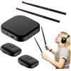 Generic Batteria Elettrica Hanzete Virtual Drum Kit, con Rilevamento del Movimento 3D, Portatile, per Principianti, Bambini e Adulti, Nero