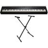 Kurzweil KAE1-LB Stage Piano Keyboard Nero 88 tasti + supporto keepdrum tastiera