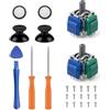 Maiweitong Kit di ricambio per joystick TMR da 2 pezzi, compatibile con controller Xbox Series X/S, Xbox One/One S/One X, modulo di riparazione anti-drift stick Caps accessori strumenti