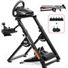 GTPLAYER Supporto per volante per G923 G29 G920 T300RST500RS Volante da gioco con feedback di forza e leva del cambio TH8A V1 - Fanatec Clubsport PS4 - Inclinabile