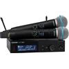 Shure SLXD24D+E/B58-G65 F. 470-606MHz Sist. Mic. Wireless Pro 2 Palmare Beta 58