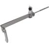 Dima Accessori Fermapersiane fermaimposte lungo - a vite lunga - con battente regolabile - acciaio inox 316L - inossidabile - resistente - alta qualità - DimAccessori