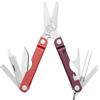 Leatherman Micra - Multiutensile Portachiavi in Acciaio Inossidabile con Forbici a Scatto e 9 Utensili - Vino Speziato