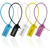 Rainway Etichette Fermacavi in plastica, 150 Pezzi 250 mm Antimanomissione Sigilla la Segnalazione, Fascette Autobloccanti Stampate con Numero di Serie, Collari di Serraggio Colorati per Valigia e Bagagli