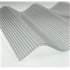 DIGIPLASTICS Lastra corrugata 177/51 policarbonato alveolare trasparente spessore 6 mm 200x92 cm