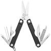 Leatherman Micra - Multiutensile Portachiavi in Acciaio Inossidabile con Forbici a Scatto e 9 Utensili - Nero