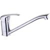 IMPALLI è casa IMPALLI Miscelatore Cucina Canna Lunga Girevole Finitura Cromo Rubinetto Lavello Cucina Con Leva Monocomando Sporgenza 11,3 Cm Rubinetto Cucina Serie Alice