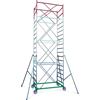 PISCOPIELLO Trabattello Professionale altezza lavoro m 14.30 con piano di lavoro con botola | Modello METAL 5