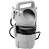 Qurib Sabbiatrice portatile, capacità 22 kg, con pistola a spruzzo e tubo da 4,5 m, portatile, per rimuovere ruggine, pulizia ad aria compressa, grigio