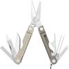Leatherman Micra - Multiutensile Portachiavi in Acciaio Inossidabile con Forbici a Scatto e 9 Utensili - Foschia Invernale