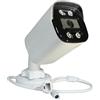 Generic Bullet POE Telecamera IP 4MP Telecamera di Rete 4.0MP PoE Sorveglianza IP 2.8mm Obiettivo Fisso Grandangolare Infrarossi Visione Notturna Impermeabile IP66 Rilevamento del movimento Esterno-interno