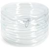 Kelepu Tubo Flessibile in PVC da 22 x 24 mm, Tubo in Plastica Trasparente da 5 Metri, Tubo a Parete Sottile con Spessore di 1 mm per Applicazioni a Bassa Pressione