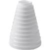 QSZTJJ Raccordo riduttore universale Ø 80-150 mm,80-200mm regolabile per tubo nei sistemi di ventilazione, scarico dell'aria condizionatore, tubo ecc per Cappa Cucina Aspirante (Ø 80-200mm)