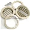 Olimpia Splendid Kit Griglie B0564 160 mm per Unico, Accessori Originali | Set con Coppia Grate Pieghevoli, Flange Interne, Dima di Montaggio, Catenelle e Molle per Ancoraggio