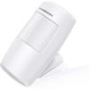 Qerwsdty Rilevatore di movimento PIR, accessorio sensore di movimento per WIFI + di allarme di sicurezza RF433, funzionamento Tuya