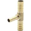 KXJSYL Tool 1 raccordo a T per riduzione, in ottone, per tubi spinati, da 4 mm, 5 mm, 6 mm, 8 mm, 10 mm, 12 mm, 14 mm, 16 mm (diametro esterno)