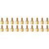 YOKIVE 20pz M2.5 Distanziatori Viti, Ottone Esagonali PCB Distanziatori, Mantenere Altezza Costante, Great per Scheda Madre (Oro Tono, 5mm+4mm)