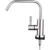 XJTNLB Rubinetto Depuratore Acqua Spazzolato Girevole a 360 ° Rubinetti Cucina a Osmosi Inversa Filtri Acqua Rubinetto Cucina per Depuratore Acqua 1 Via