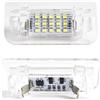 TitanAuto 2 Luci Targa LED Compatible for Mercedes Benz Classe B Senza Errori 6000k | LED Luci Targa Lampada Compatible for Mercedes Benz Classe B W242 W246 2011-2019, 6000k Bianco Plug-and-Play OE A2468201566