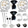 Generic Moto Kit Di Riparazione Carburatore Per DUCATI Per MONSTER 600 1993-2001 Carburatore Stantuffo Membrana Ricostruire Parti Carb Parti di Ricostruzione(Set 4)