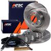 ATEC Germany 1x Kit pastiglie freno, Freno a disco, 2x Discofreno Ø 259 mm | Compatibile con: DACIA LOGAN, SANDERO, RENAULT LOGAN I, SANDERO/STEPWAY I, TWINGO I, TWINGO II