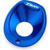 LLIDFONK Adatto per TMAX 560 2025 TMAX560 TECH MAX T-MAX 560 2020-2026 2024 accessori moto tubo di scappamento terminale tappo decorativo di protezione (blu)