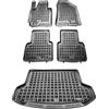 MOTOS Set di tappetini in gomma e tappetini per il bagagliaio per Hyundai ix35 2010-2015 Migliorate il vostro comfort di viaggio con il tappetino antiscivolo per auto - tappetino per auto per tutte le
