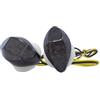SYXRTTCD Indicatori Di Direzione Ambrati Per Ho&nda CBR 600 F4 F4i CBR600RR CBR1000RR Lampada Lampeggiante Universale Moto Led Segnale Luce frecce