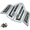 shanheqq Compatibile con TMAX530 TMAX 530 T-MAX 530 2012 2013 2014 2015 2016 Accessori moto Pedana Passi Pedane Piastra pastiglie(Gray)