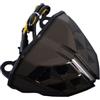 aVDB-moto Fanale Posteriore/Luce Stop LED compatibile con DUCATI STREETFIGHTER 848 SF848 2011-2015, STREETFIGHTER 1098 SF1098 2009-2013 + Frecce Integrate (Fumè Scuro)