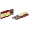 CARALL Lampada Led T10 W5W Slim Canbus 3 Smd 5050 No Polarita Bianco 12V Luci Targa Portiere No Errore