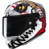 HJC, Casco Moto Integrale RPHA 12 KEPINA White/Red MC1, XS