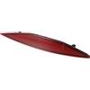 QUARKZMAN Copertura Riflettore Luce Paraurti Posteriore Sinistro Rosso 1 Pz | Rosso E Nero, Plastica, 29.5X4.2Cm, OE 5G0945105, Per VW E-Golf 2015-2019, Per VW Golf 2.0L TDI 2015