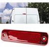 AUTOXBERT Il Terzo Posteriore Luce Di Freno Per Ford Transit MK7 Tourneo 2006-2014 Alta Livello Luce di Freno Sostituzione, Lente Rossa